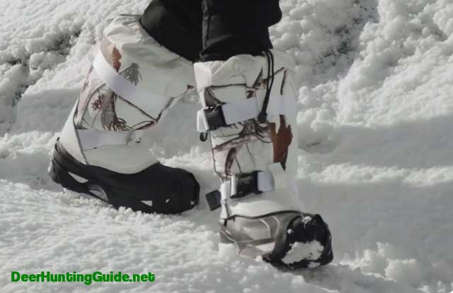 Baffin Impact Boots In The Snow Baffin Impact Boots In Snow Camo In The Snow