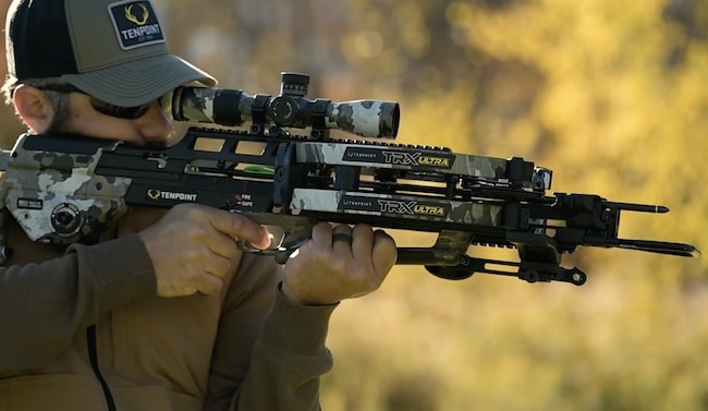 Shooting The TenPoint TRX Ultra Crossbow Shooting The TenPoint TRX Ultra Crossbow