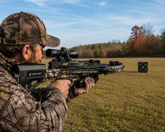 Testing The Barnett Hyper Raptor BCX Crossbow Testing The Barnett Hyper Raptor BCX Crossbow